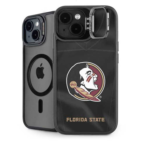 Florida State University Black Jersey iPhone 14 Kickstand Case